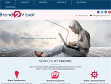 Tablet Screenshot of brand2visual.com